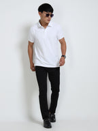 photo smart view aeropiq polo tshirt for men White