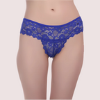 Women Sexy Bikini Dark Blue Panties