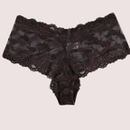 Sensual Brown Lace 2 Piece Panties