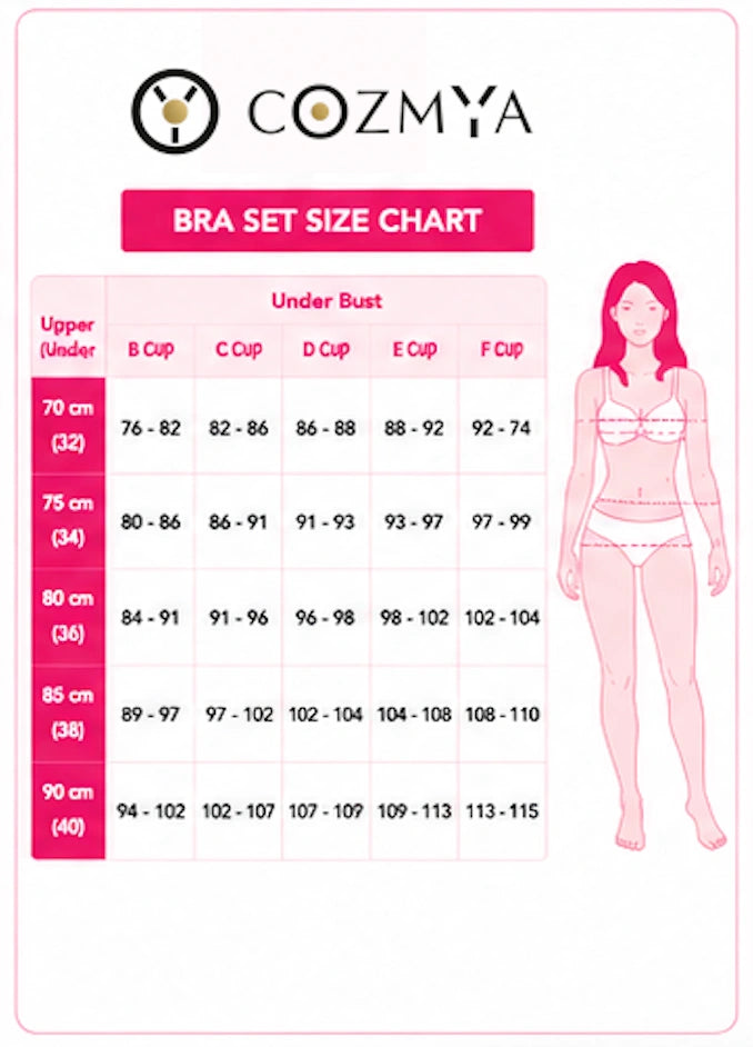 Bra Set size chart