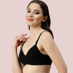 Burgundy Bloom – Maroon Padded Bra (2-Pack )
