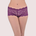 Ladies' Lace Low Waist Multicolor Boyshorts (Pk of 2)