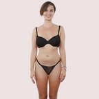 Very sexy Push up bra And see through thong set