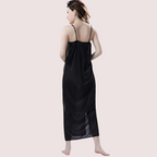Elegant Lace Seductive Black Nightgown